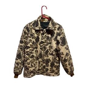 VTG Walls Blizzard Pruf Duck Hunter Camo Insulated Hunting Jacket Sz M Regular